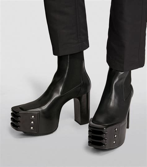 rick owens boots platform.